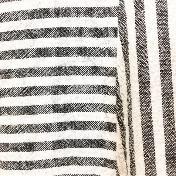 Madewell Linen Blend Button Back Shift Dress Sz XL - Picture 7 of 11